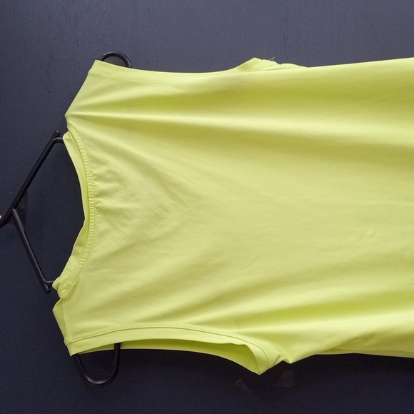 GUC tank top safety green mesh bottom size large - Picture 5 of 6